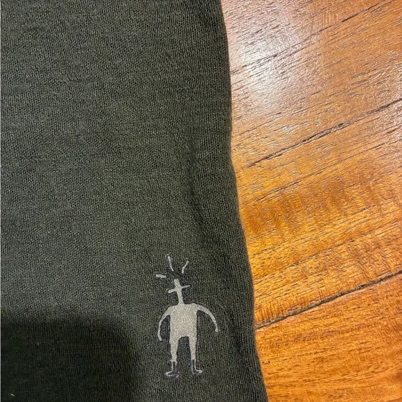 Smartwool Merino Wool Base Layer 1/4 Zip Top, Men’s XL Olive Green - Picture 4 of 6